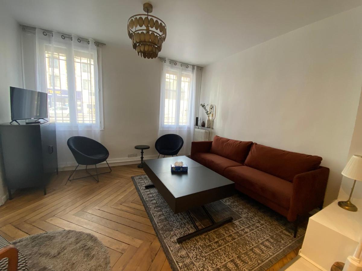 La Contemporaine - Belle Maison En Triplex - 058 Rouen Eksteriør bilde